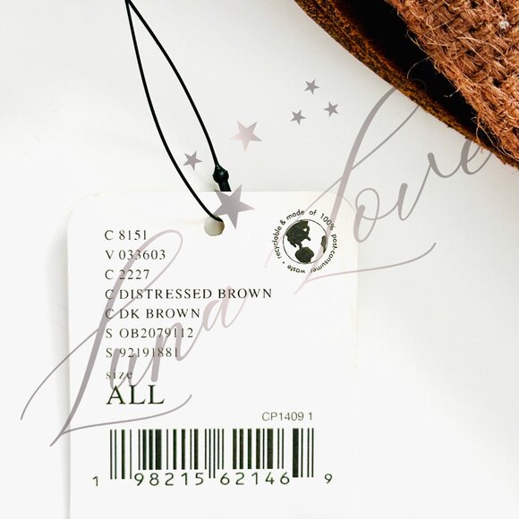 FREE PEOPLE We The Free Talia Shoulder Bag In Distressed Brown NWT - Picture 9 of 9